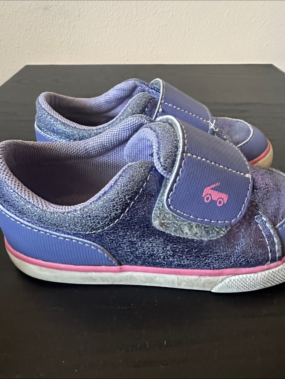 See Kai Run size 8 Toni Purple Metallic shoes